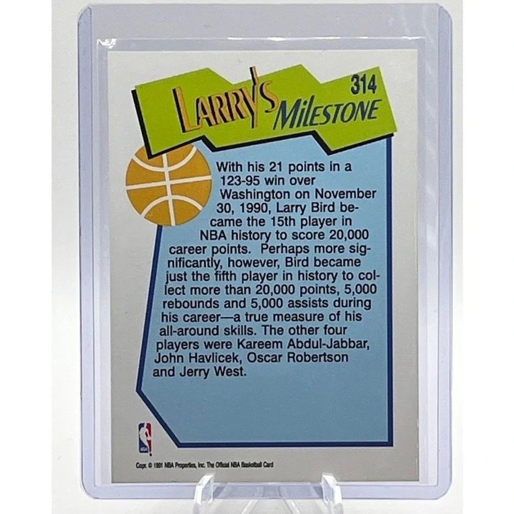 NBA Hoops larry bird